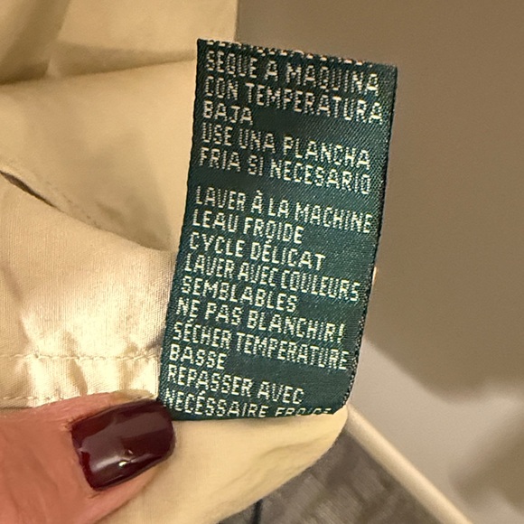 Ralph Lauren Cream Button Down Shirt - Picture 4 of 5